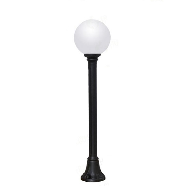 Mizar/g250 nero opale e27 led 8,5w cct paletto